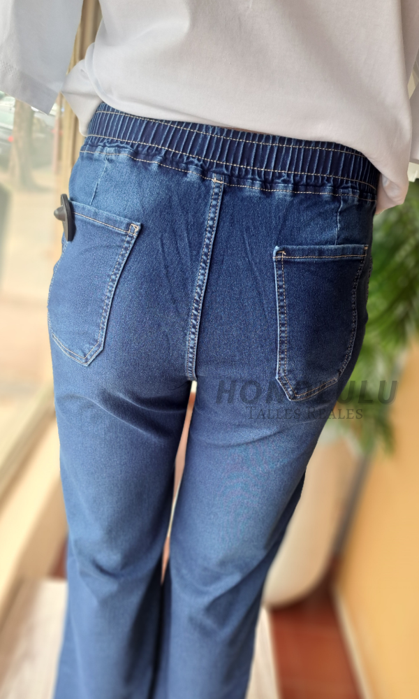 Producto - Wide Leg Jogger Azul - 3
