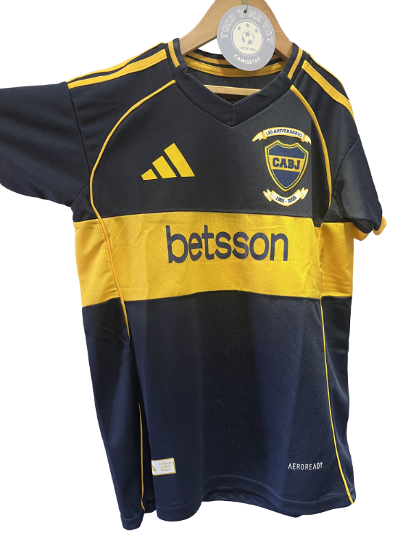Producto - Camiseta titular Boca económica con nombre