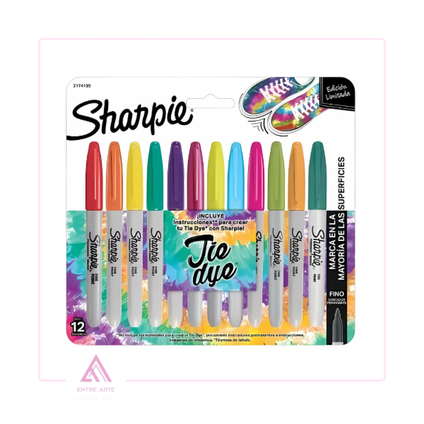 Producto - MARCADORES SHARPIE x 12 + TARJETITAS