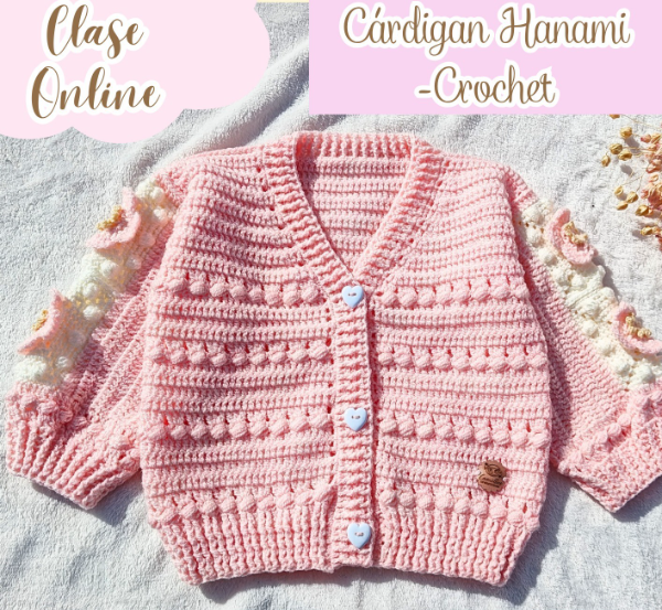Producto - Clase Online Cárdigan Hanami