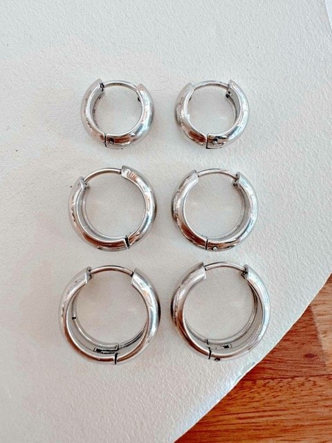 Producto - Aros Argollitas acero quirúrgico