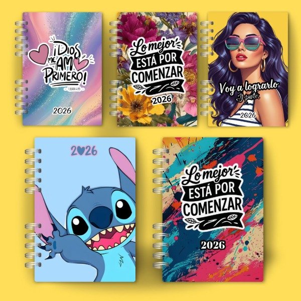 Producto - SUPER KIT AGENDAS 2026 IMPRIBLES MÁS UNA PLANTILLA EDITABLE