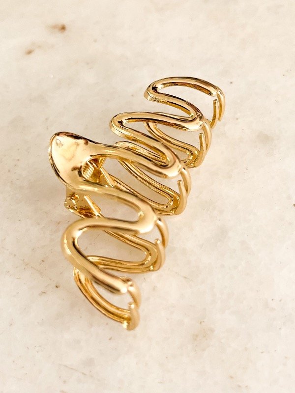 Producto - Broche Pinza Metal Dorado