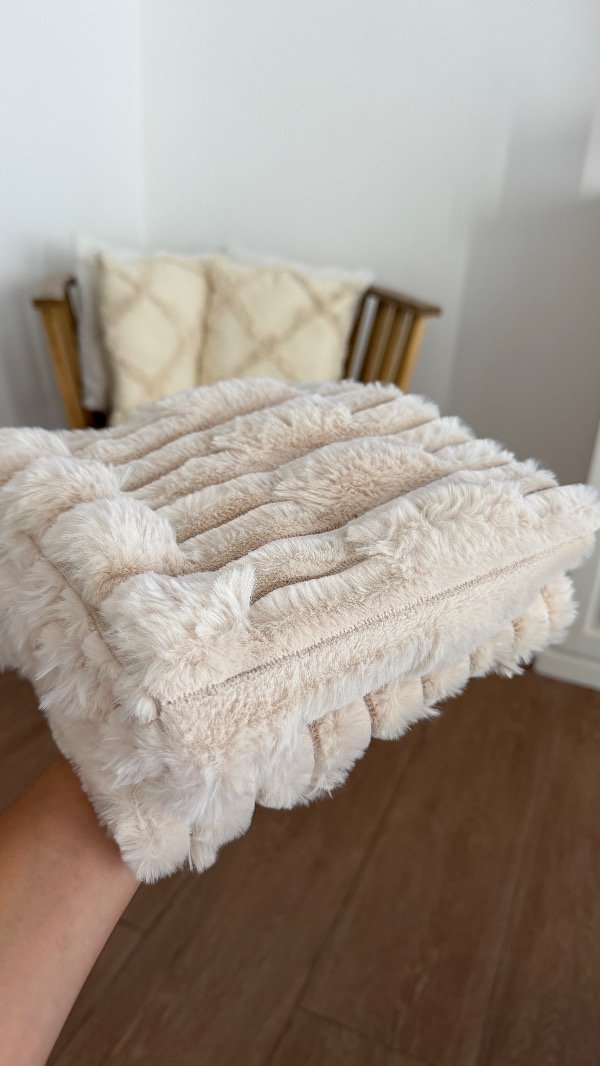 Producto - Funda Piel Beige Rayas
