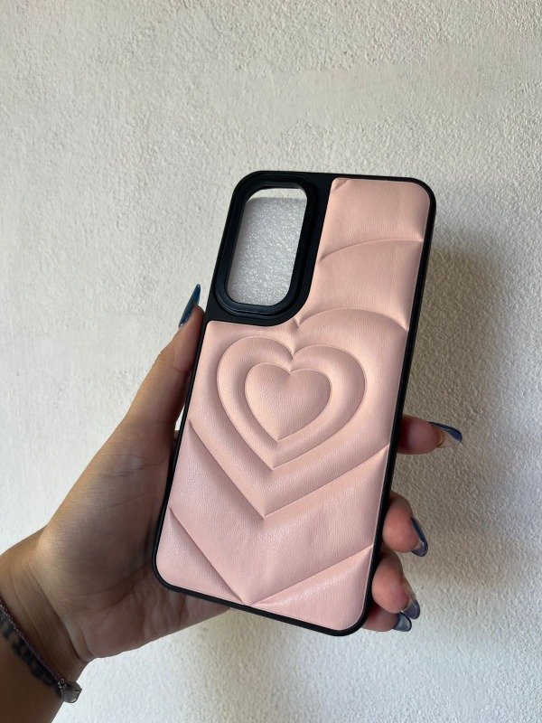 Producto - A55 funda love rosa