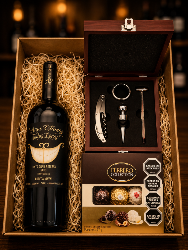 Producto - BOX VINO + SET