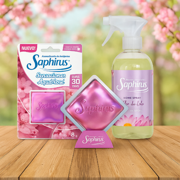 Producto - Combo Home spray 500 ml + Sensaciones - Saphirus
