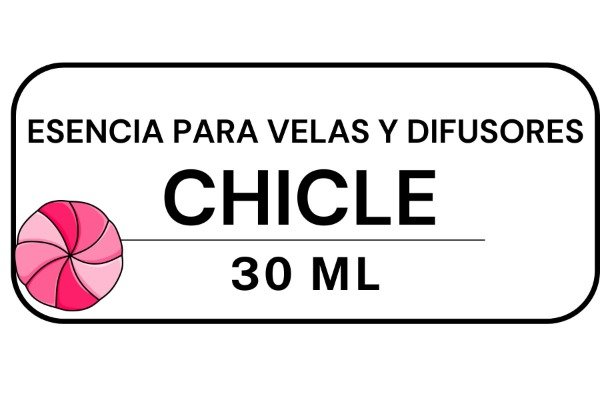 Producto - Esencia para velas y difusores Chicle 30ML
