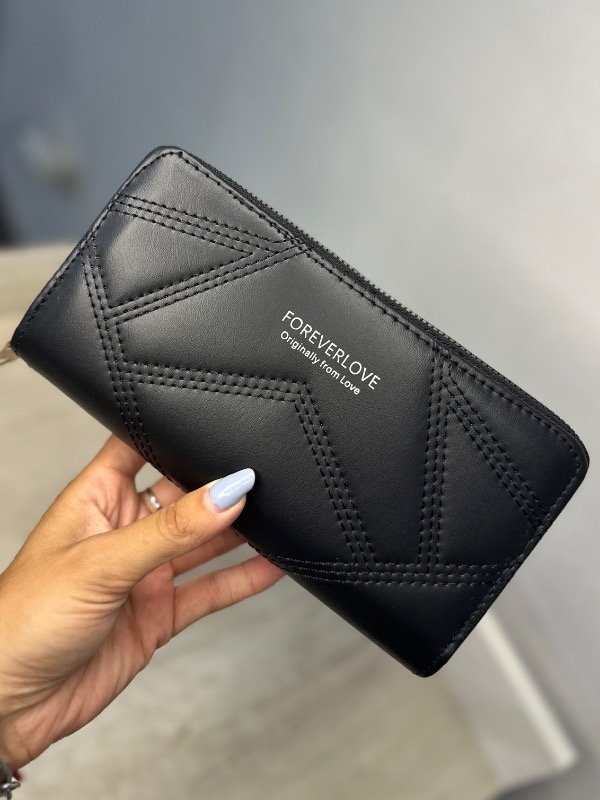 Producto - Billetera grande doble negro