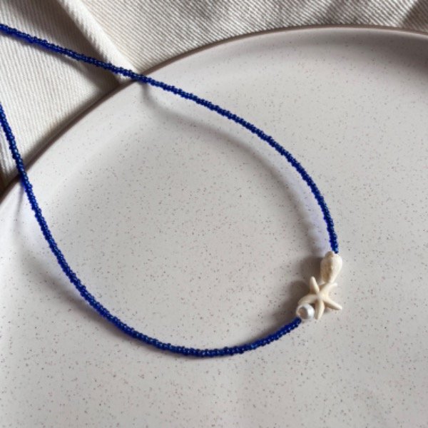 Producto - Choker Indi - azul
