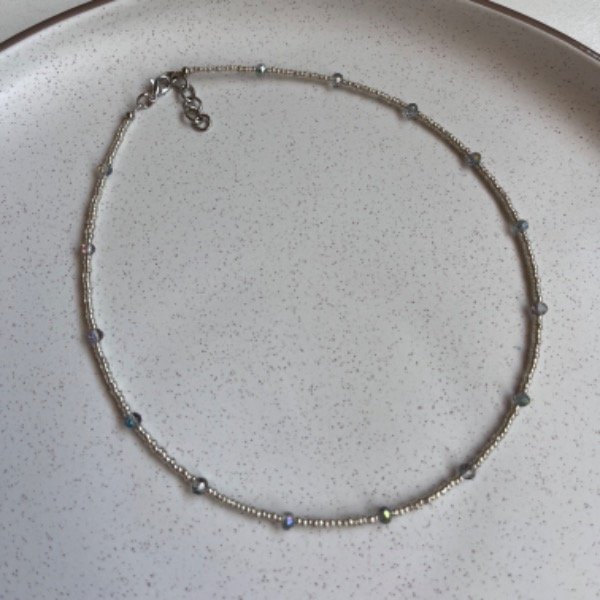 Producto - Choker Prisma - verde tornasol