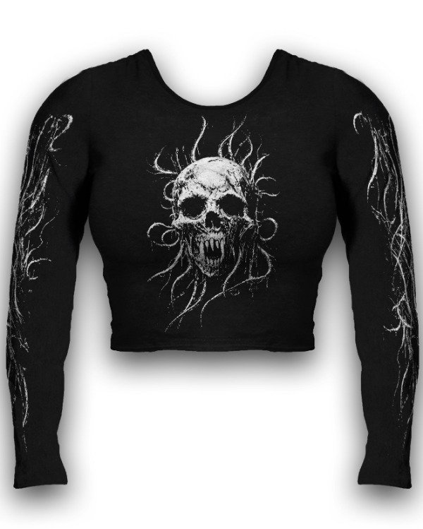 Producto - Remera Organic Skull (ML)