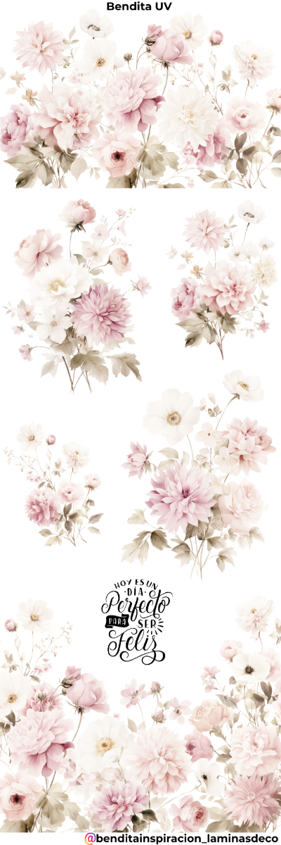 Producto - FLORES ROSAS UV