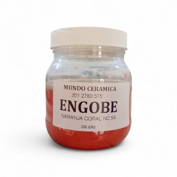 Producto - ENGOBE LODI NARANJA CORAL NC 54  X 250 GR