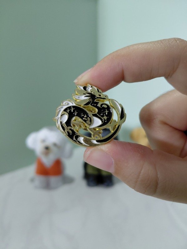 Producto - Pin metalizado -  Dragón Celestial #3328