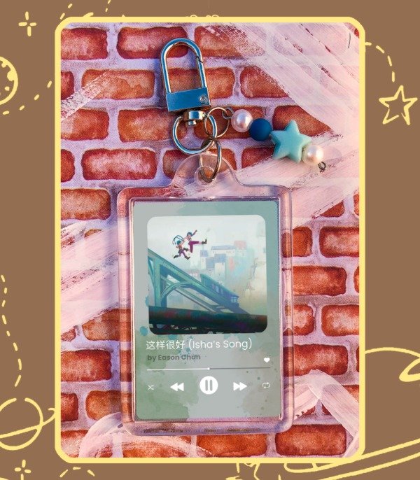 Producto - Llavero Reproductor de Musica "Isha Song" // Arcane