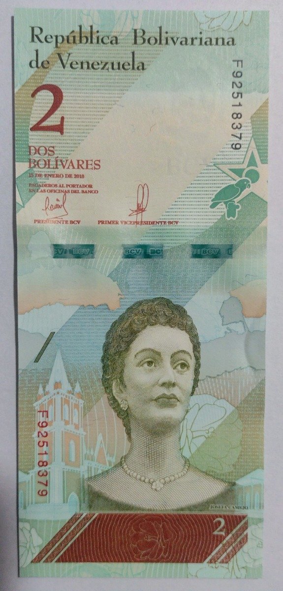 Producto - Venezuela 2 bolivares 2018 - 1