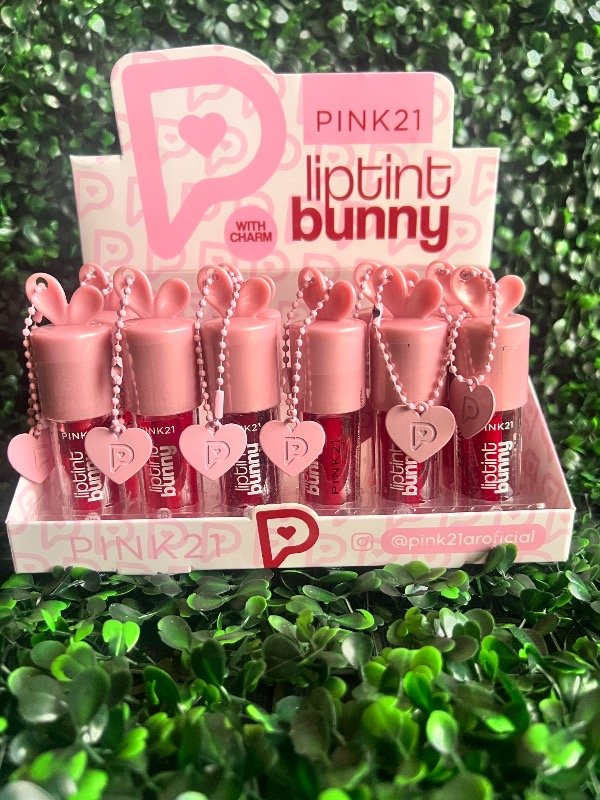 Producto - Tinta labial bunny con llaverito pink21 - 0