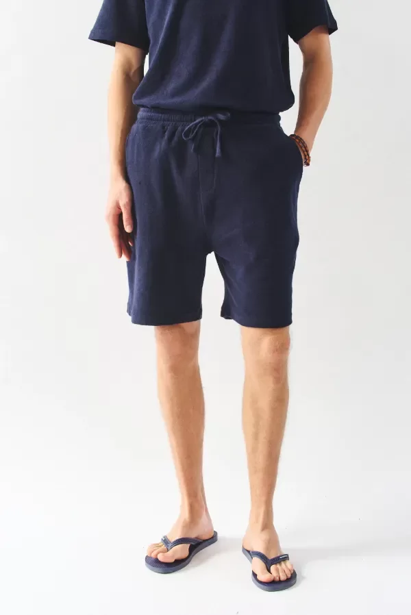 Producto - Short Towel Azul Marino Bensimon