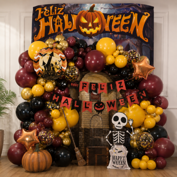 Producto - Set de globis 56  piezas hallowen - 0