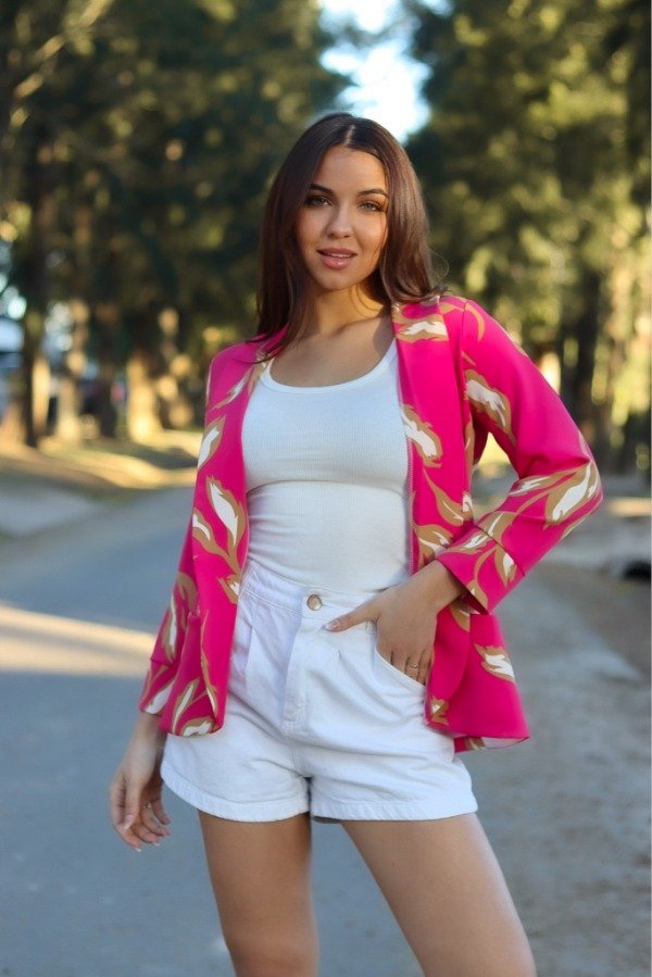 Producto - BLAZER SASTRERO ESTAMPADO