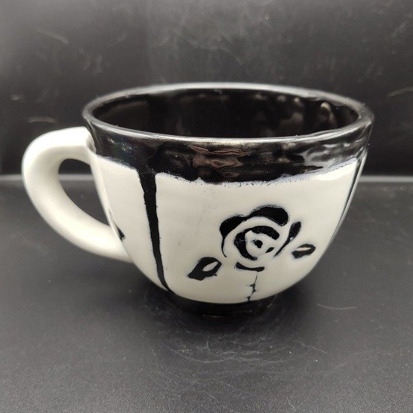 Producto - Tazón rosa negra