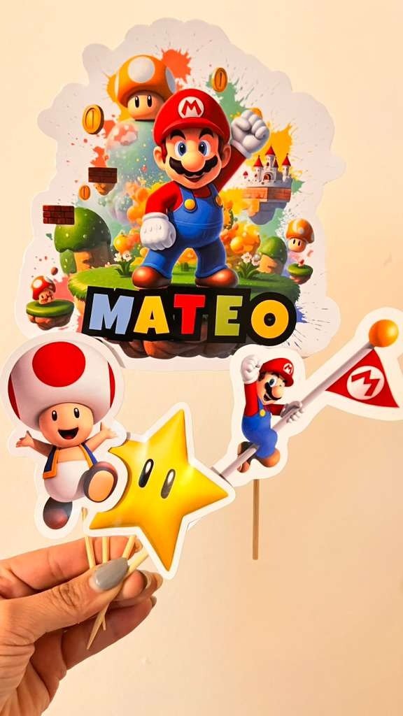 Producto - Topper cake x4