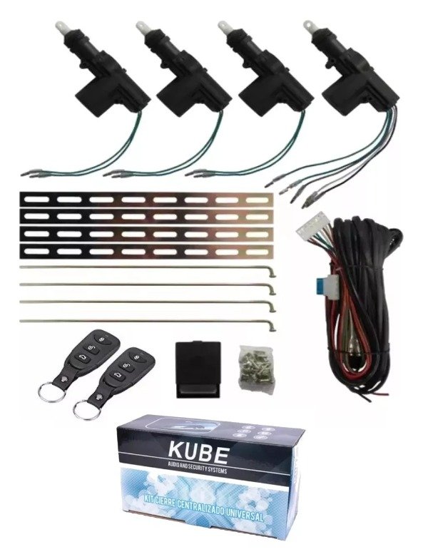 Producto - CIERRE CENTRALIZADO KUBE CON CONTROL COMANDO A DISTANCIA CCU-R