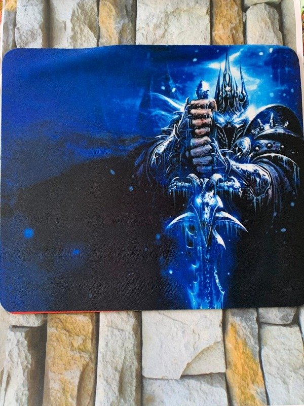 Producto - Mouse pad diseño world of warcraft azul