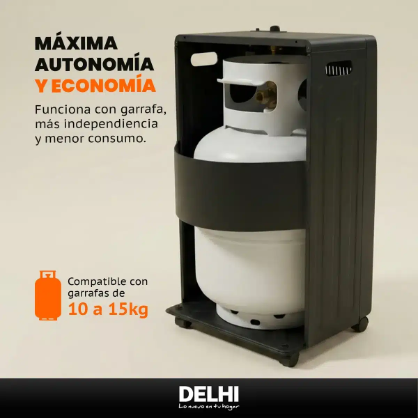 Producto - Estufa Garrafera Delhi HT-0008 - 6