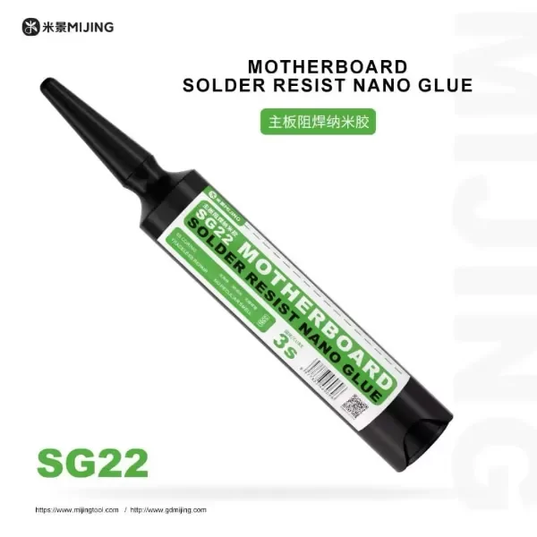 Producto - Mascara UV Mijing SG22 3 seg. de curado rapido con dosificador PROFESIONAL