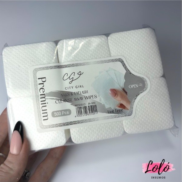 Producto - Wipes x 500 - Etiqueta Gris - city girl