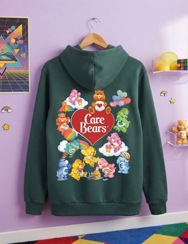Producto - Campera Algodon Rustica Ositos Cariñosos Varios Colores - 2