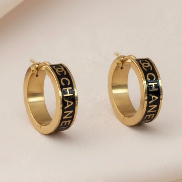 Producto - Aros argolla Chase negro