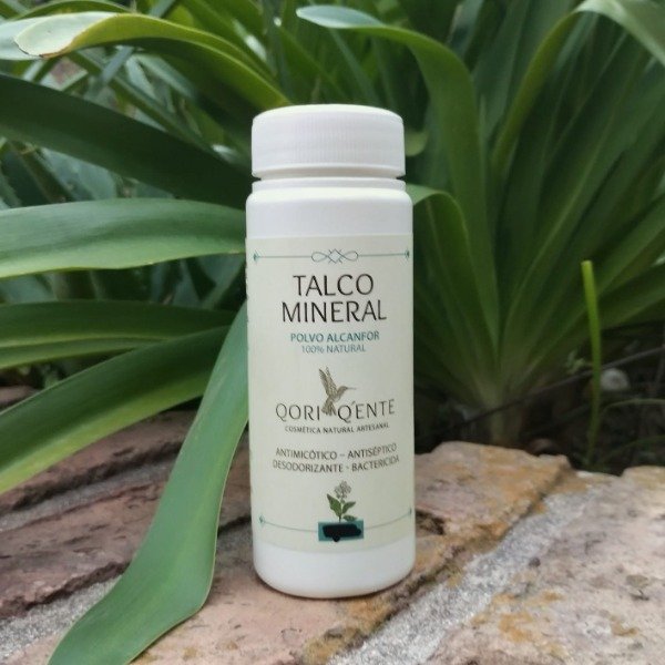 Producto - Talco Natural - Polvo Alcanfor 80 gr Qori Qénte