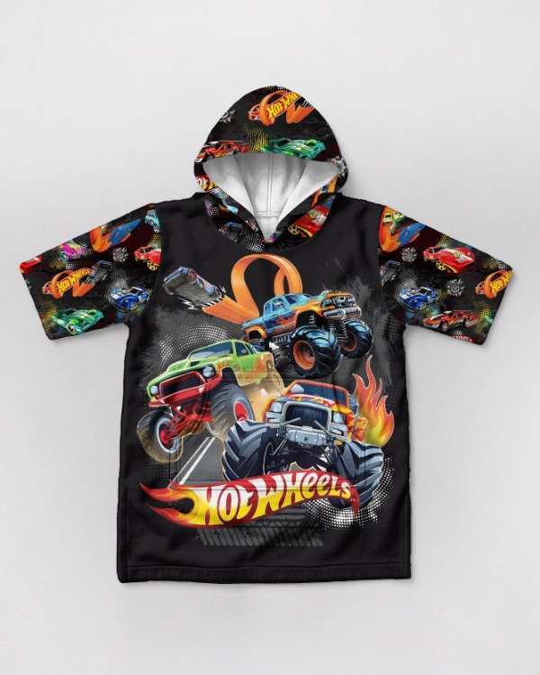 Producto - MAXIPONCHO TOALLA Hotwheels N