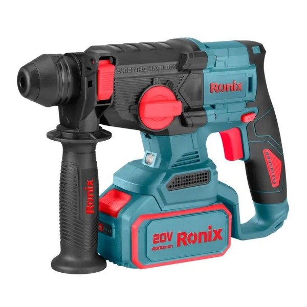 Producto - Rotomartillo inalámbrico sin escobillas de 20 V y 2,5 J