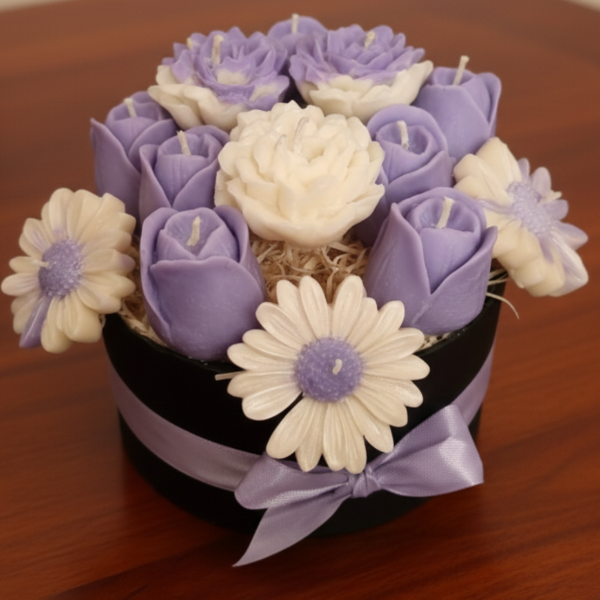 Producto - Arreglo de Velas Florales