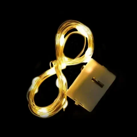 Producto - Luz de alambre 3m x1un color calida