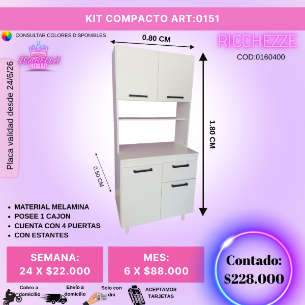 Producto - KIT COMPACTO COD:0152