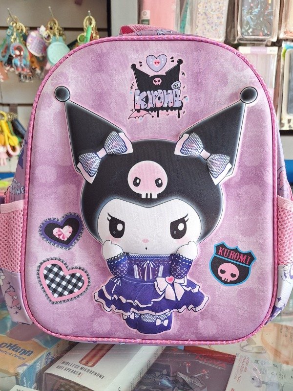 Producto - MOCHILA JARDÍN REFORZADA 3D KUROMI, mod. 2