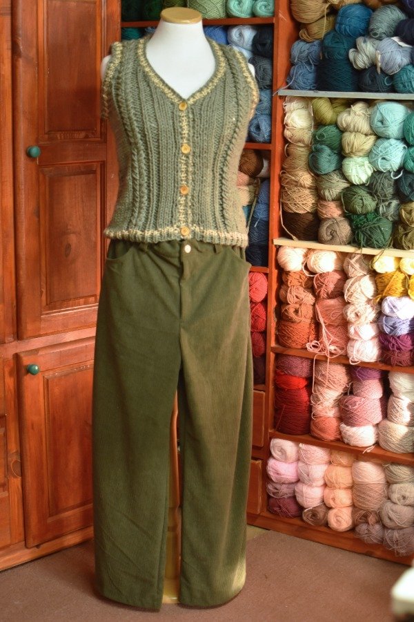 Producto - Chaleco Años - Verde Seco - 10