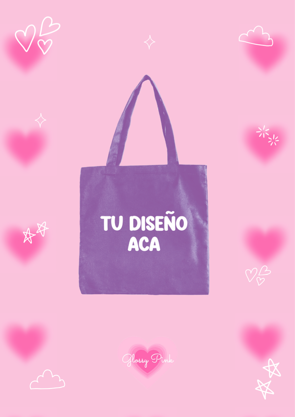 Tote bag violeta