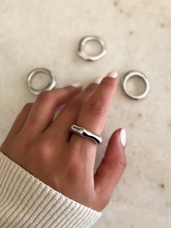 Producto - Anillo Chunky Silver I