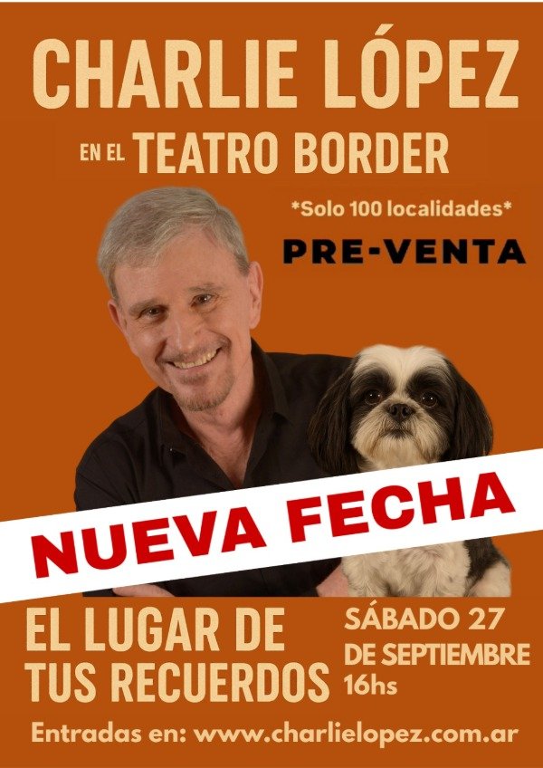 Producto - Entradas Sábado 27/9  - Teatro Border