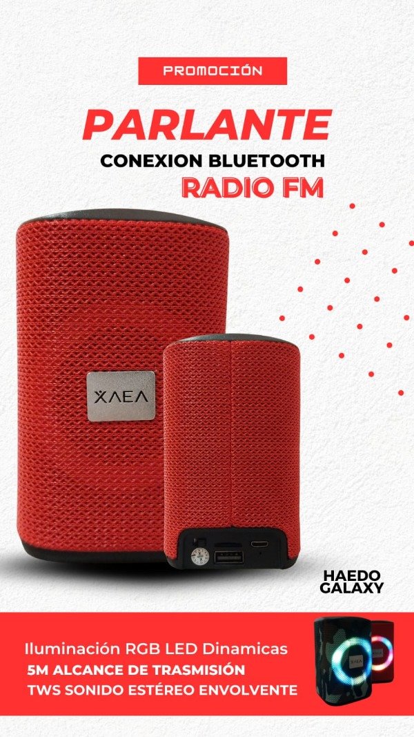 Producto - PARLANTE BLUETOOTH