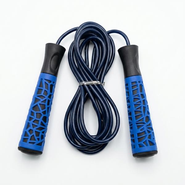 Producto - Soga para saltar PVC Rulemanes regulable entrenamiento fitness funcional