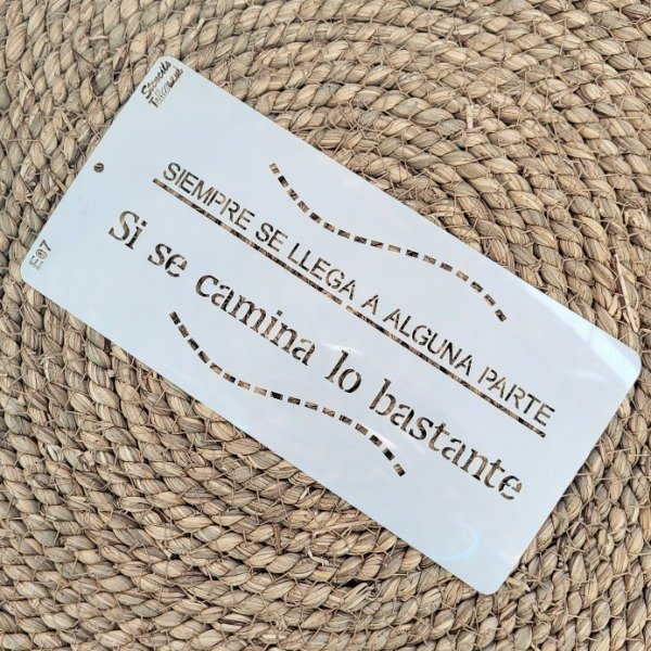 Producto - STENCIL TA E 07