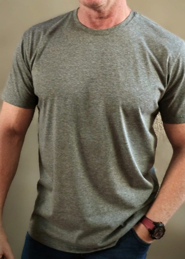 Producto - Remera Basic Gris Melange