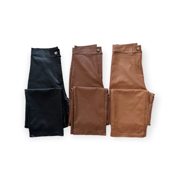 Pantalon engomado wide leg - CORISOL
